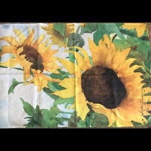 Sunflower Garden Flag Judy Buswell 1992
